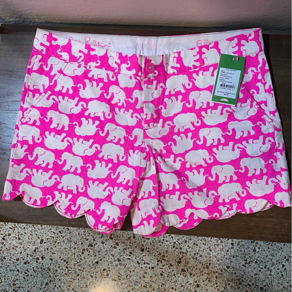 NWT Lilly Pulitzer Buttercup shorts sz 6